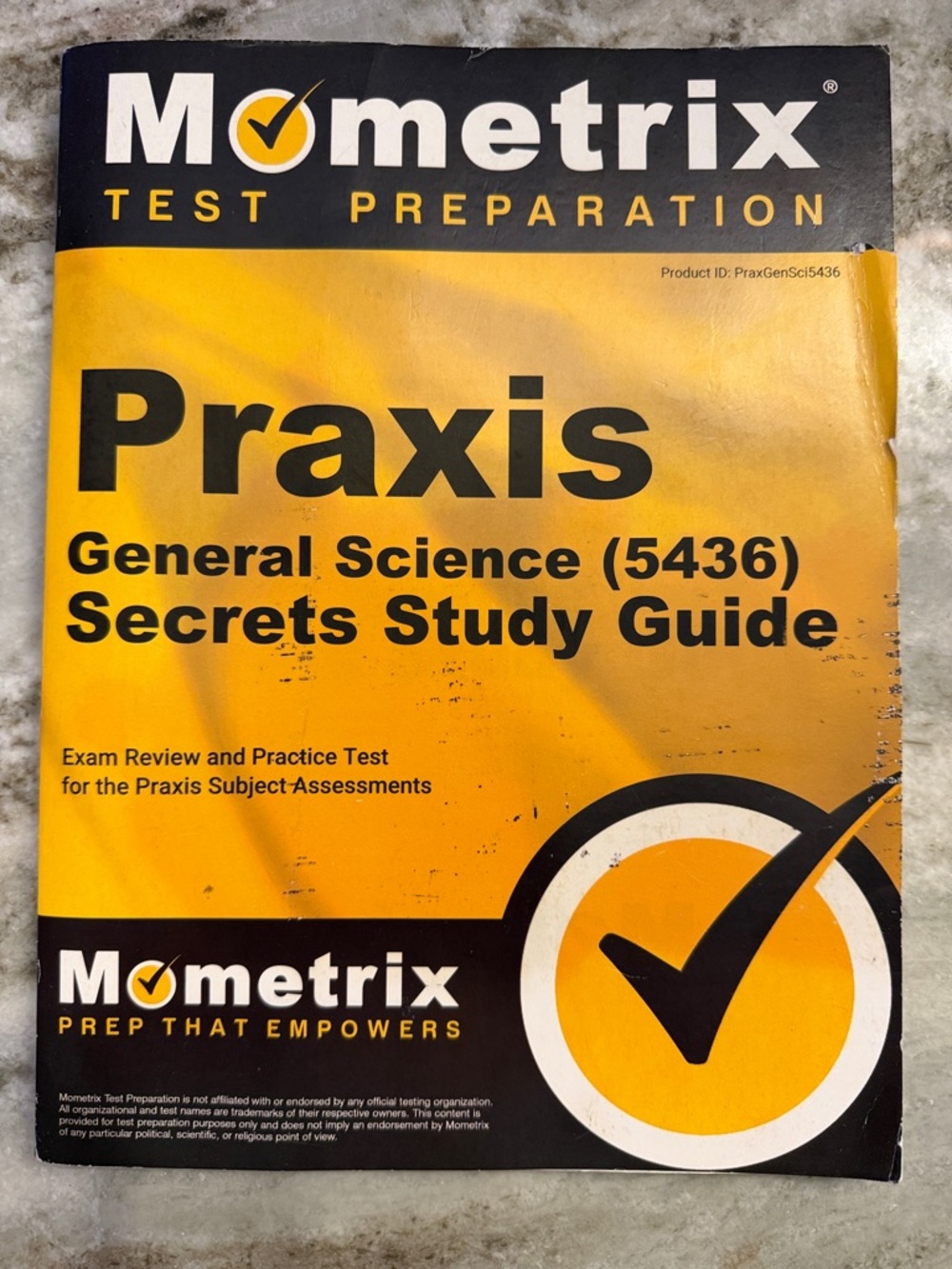 Mometrix general science 5436 praxis study guide